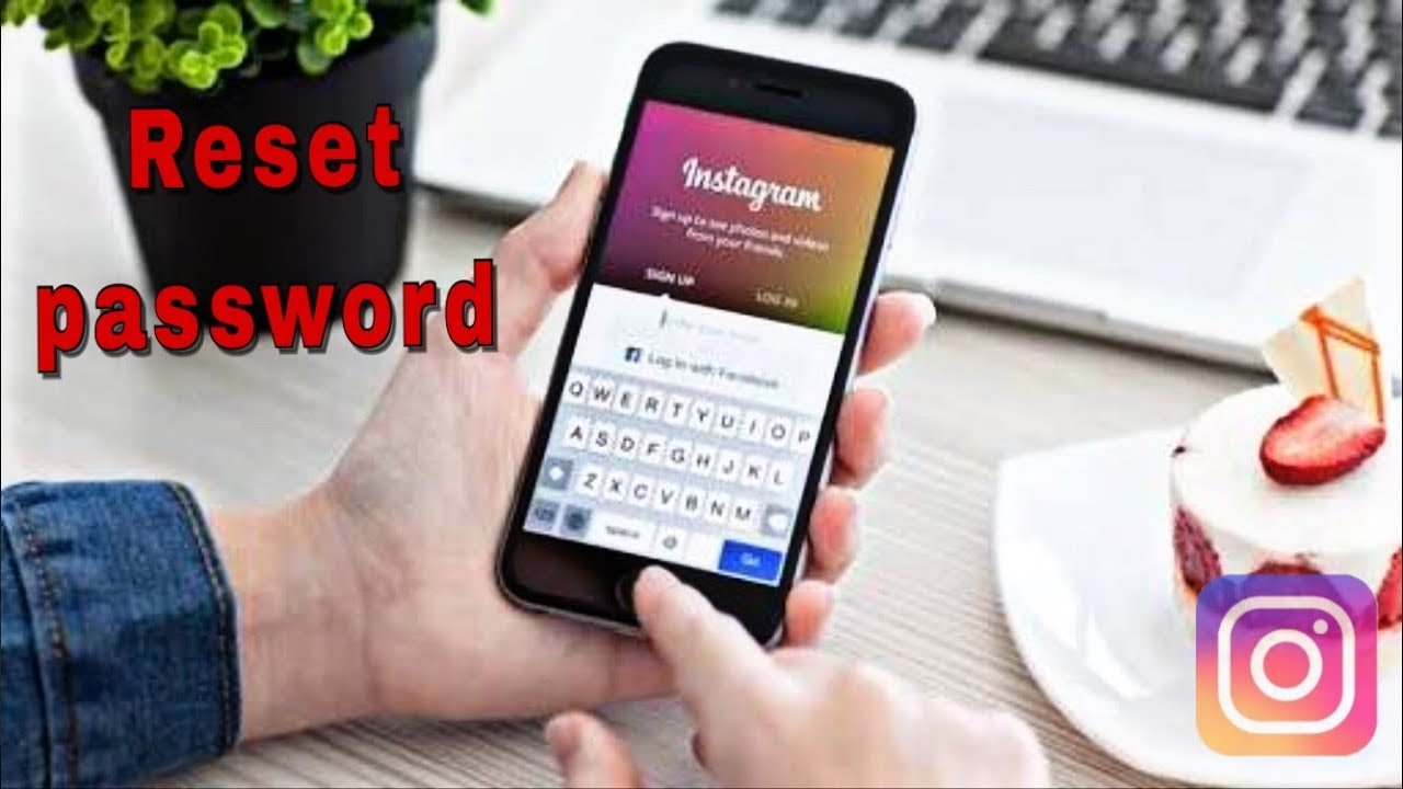 How to reset the Instagram password using the Facebook account?