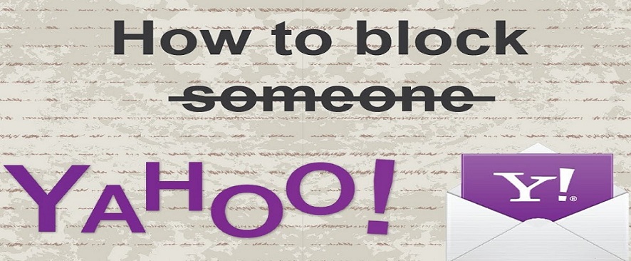 How to block someone on Yahoo mail app on iPhone?