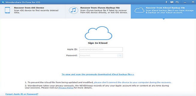 icloud email account recovery