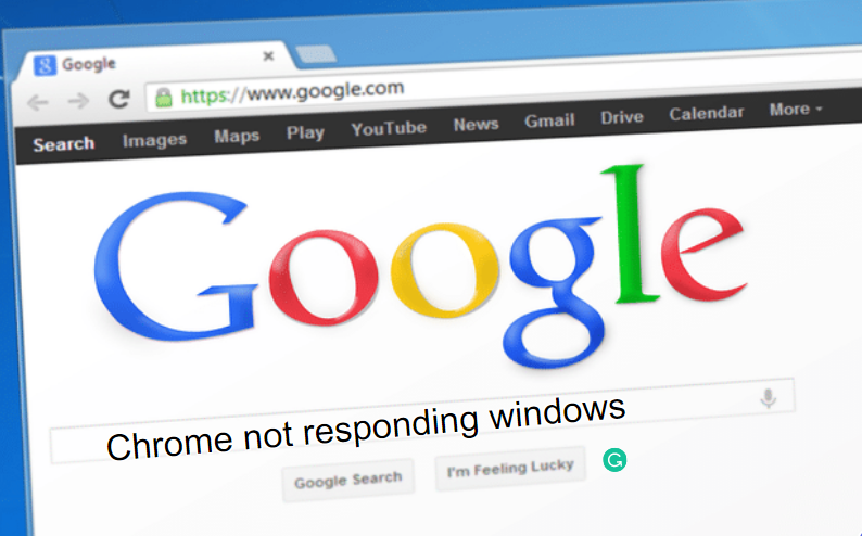 Chrome Not Responding Windows