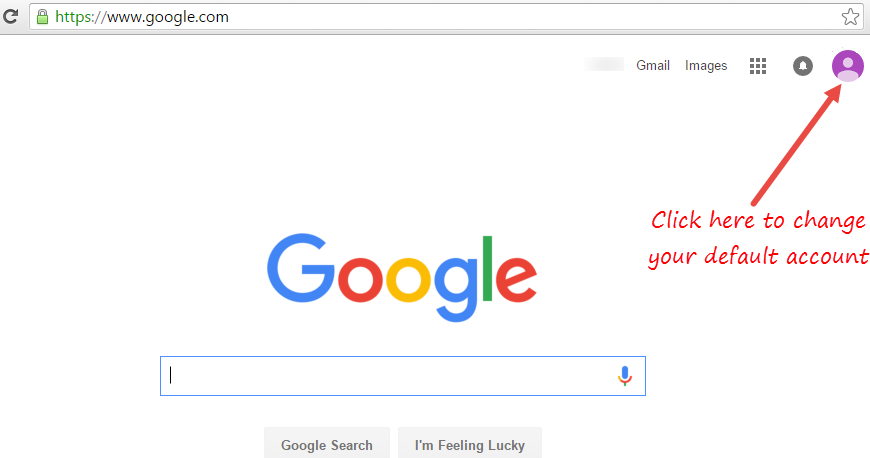 How to Change Default Google Account?