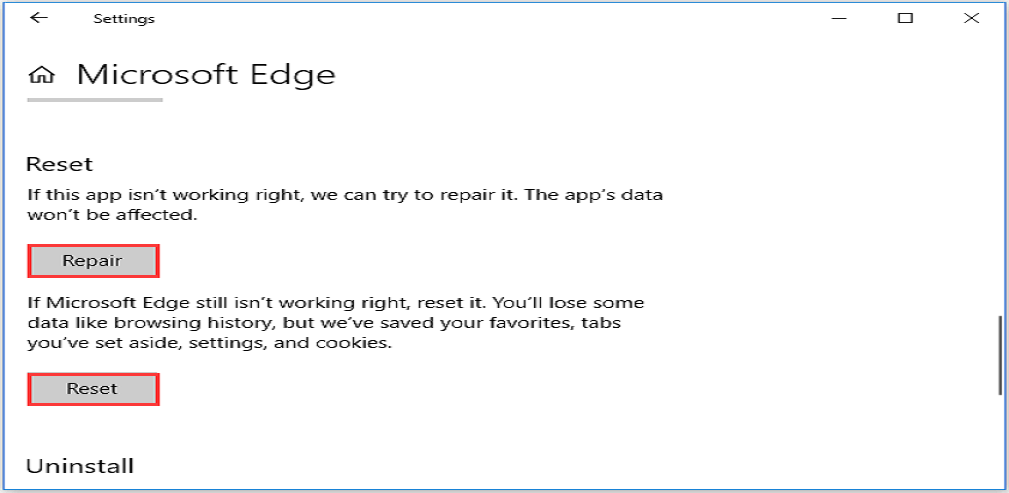 How To Fix Microsoft Edge Not Working