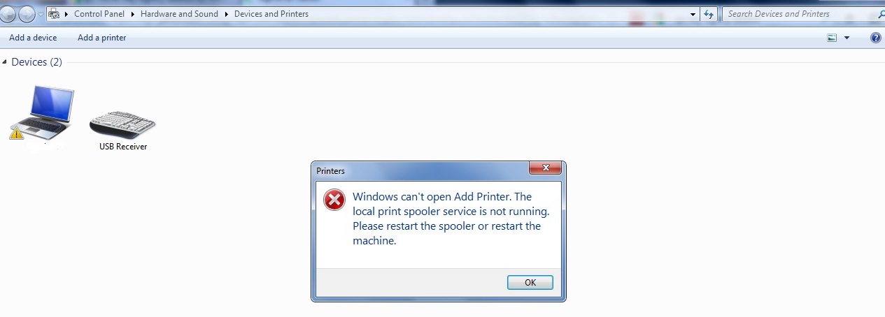 How To Fix A Print Spooler Error