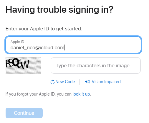 Unlock Apple ID