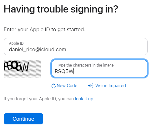 Unlock Apple Id