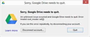 Google-Drive-Not-Working