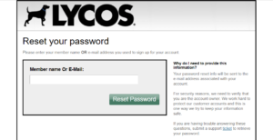 Lycos-Account-Password-Reset