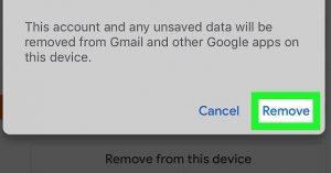 Unlink-Gmail-Account