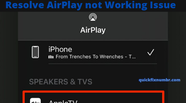 Airplay-Not-Working